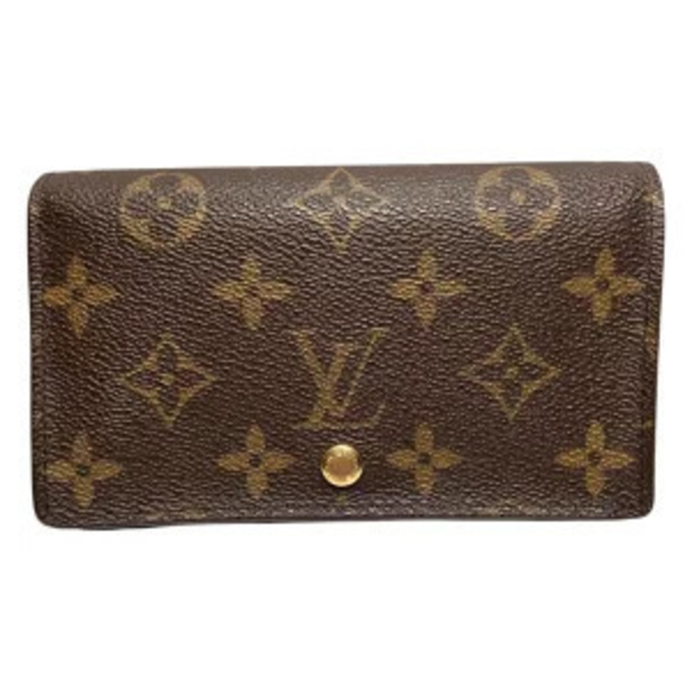 Louis Vuitton Portemonnaie Bietrezor Bi fold Wallet Monogram Canvas